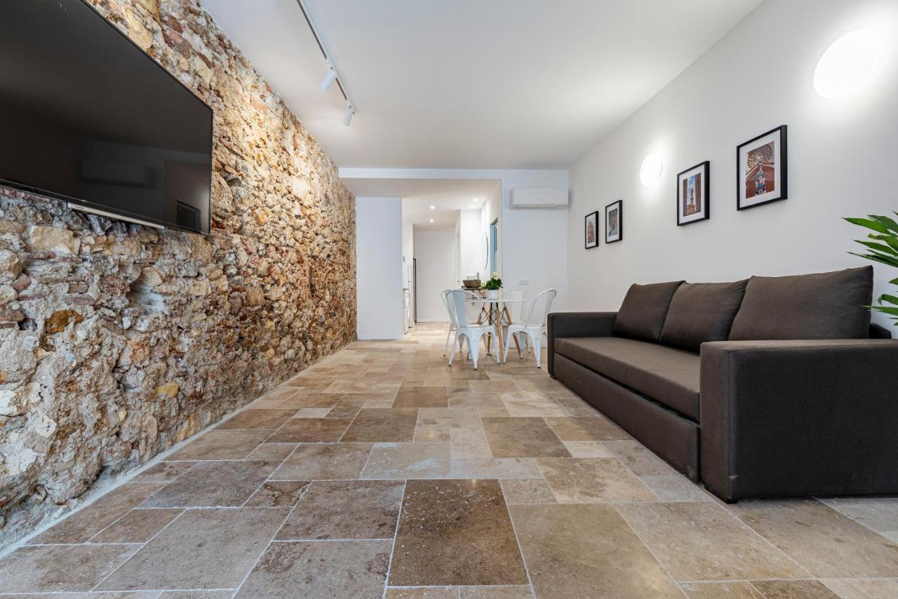Stone Wall Apartment En Barri Port Maritim Tarragona Luaran gambar